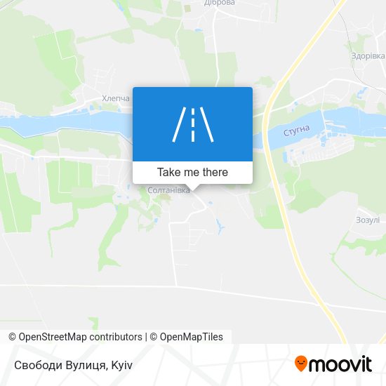 Свободи Вулиця map