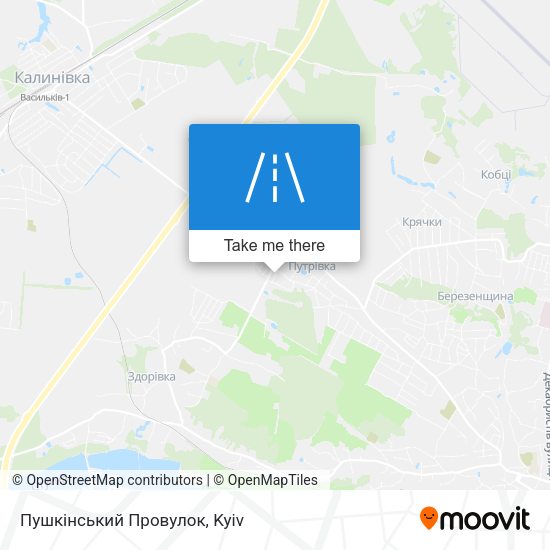 Пушкінський Провулок map