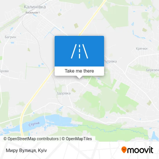 Карта Миру Вулиця