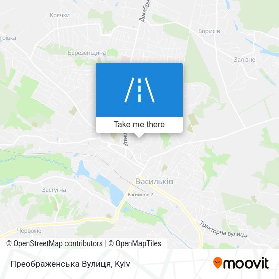 Преображенська Вулиця map