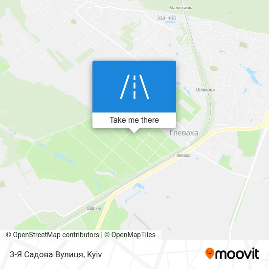 Карта 3-Я Садова Вулиця