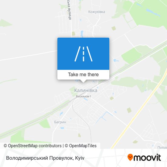 Володимирський Провулок map
