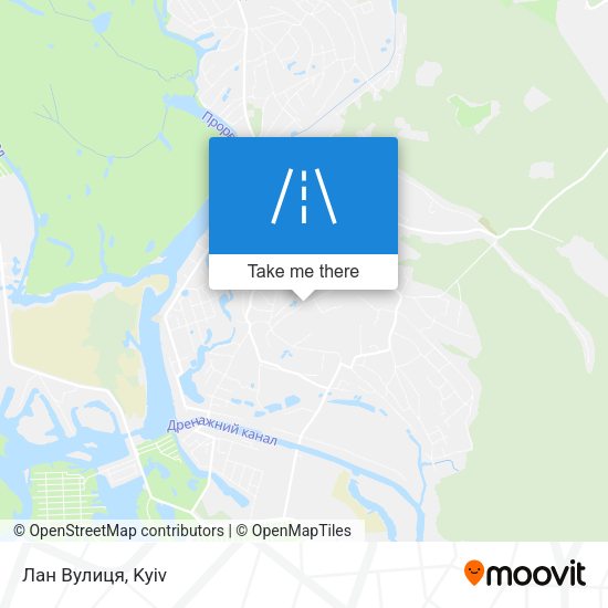 Лан Вулиця map
