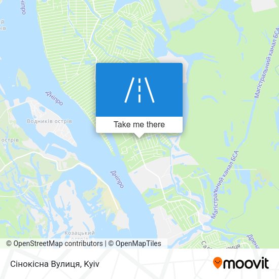 Сінокісна Вулиця map