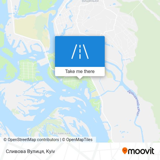 Сливова Вулиця map