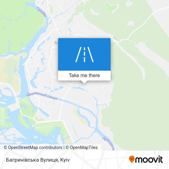 Багринівська Вулиця map