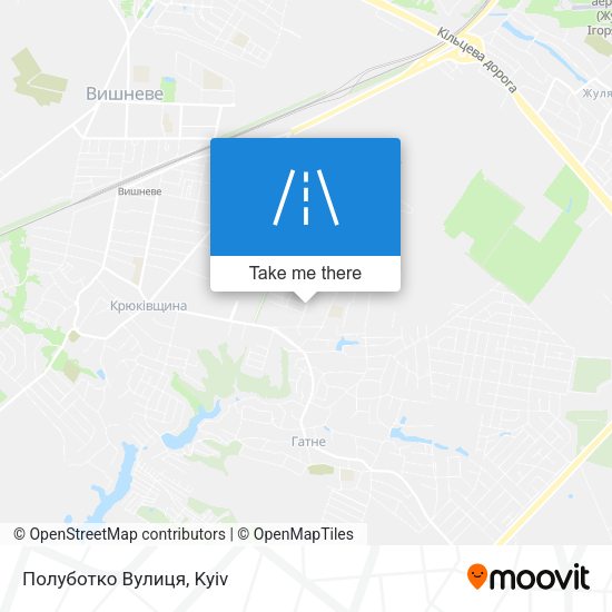 Полуботко Вулиця map