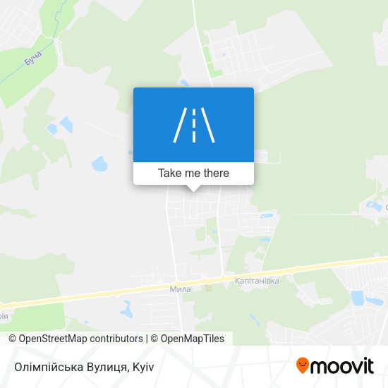 Олімпійська Вулиця map