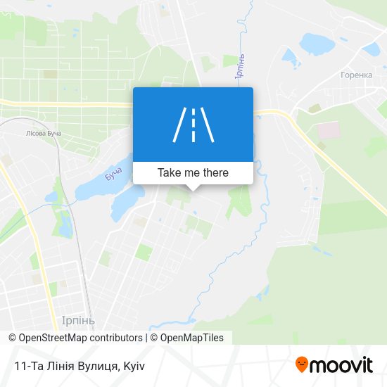 11-Та Лінія Вулиця map