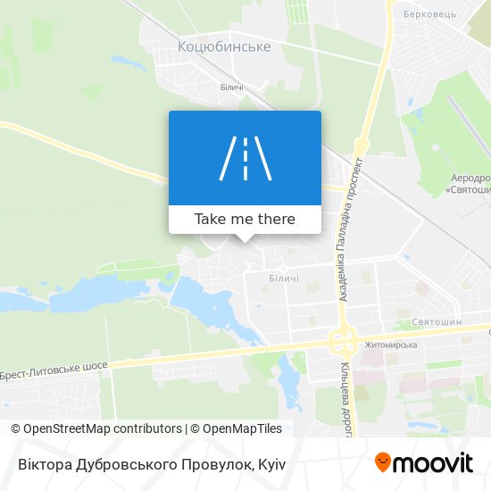 Віктора Дубровського Провулок map