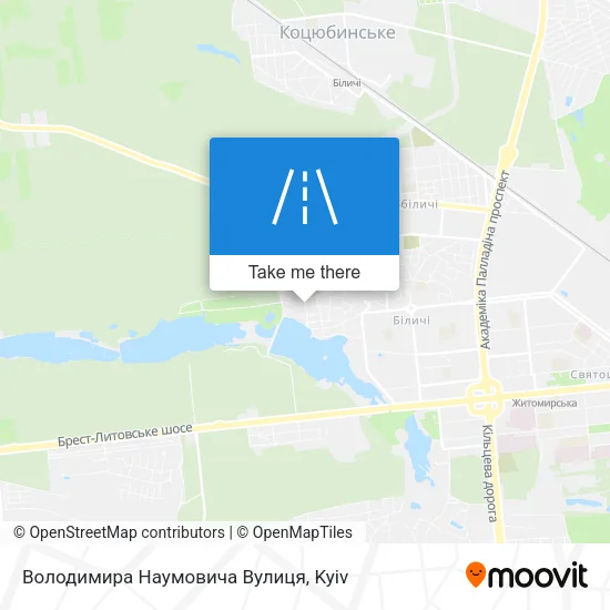 Карта Володимира Наумовича Вулиця