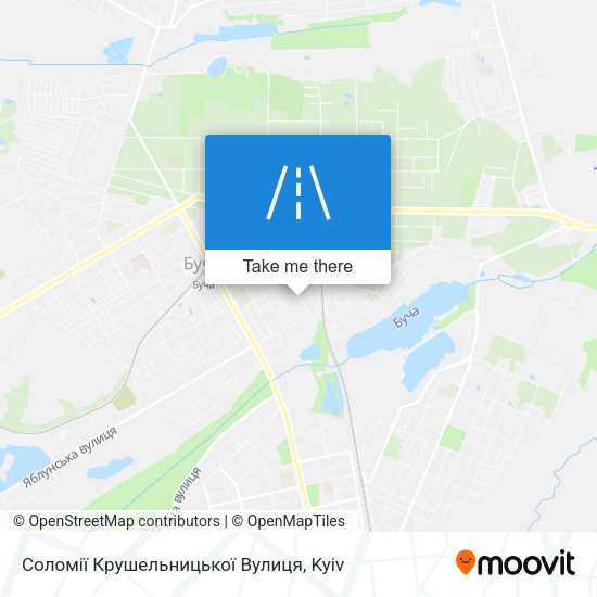 Соломії Крушельницької Вулиця map