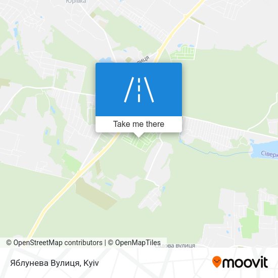 Яблунева Вулиця map
