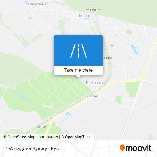 1-А Садова Вулиця map