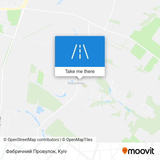 Фабричний Провулок map