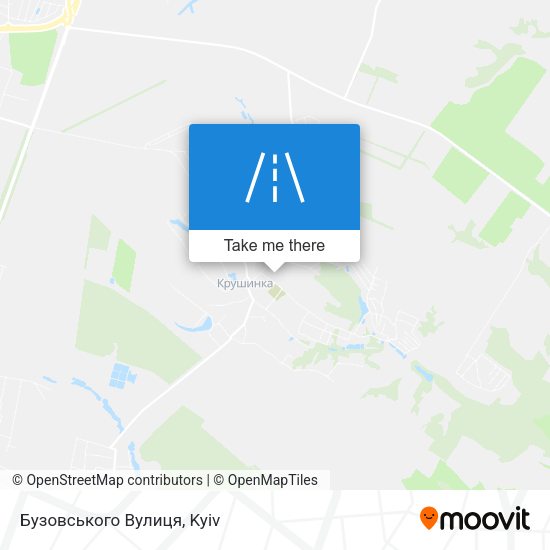 Бузовського Вулиця map