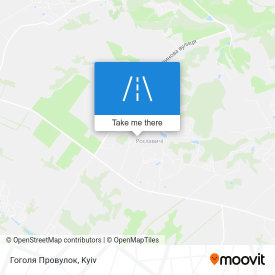 Гоголя Провулок map