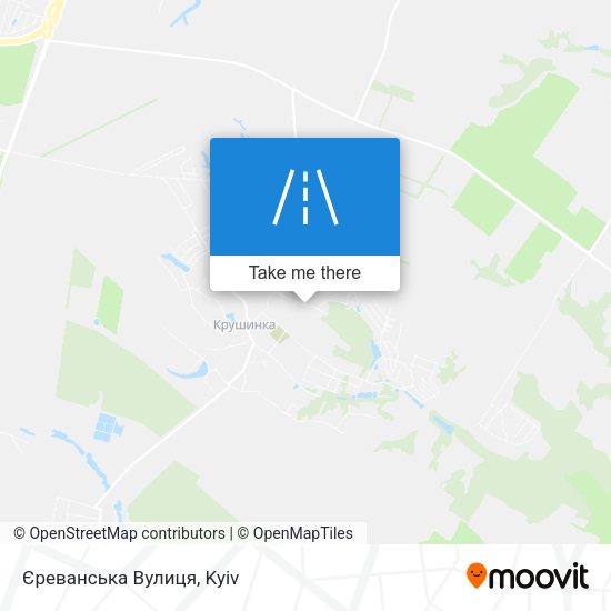 Єреванська Вулиця map