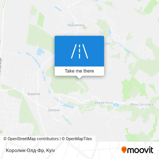 Карта Королик-Олд-Фр