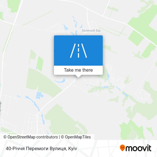 40-Річчя Перемоги Вулиця map