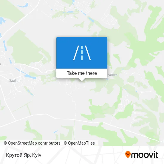 Карта Крутой Яр