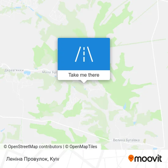 Карта Леніна Провулок