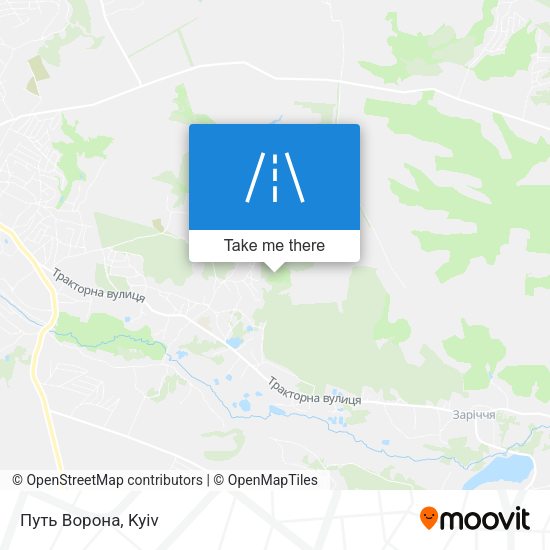 Путь Ворона map