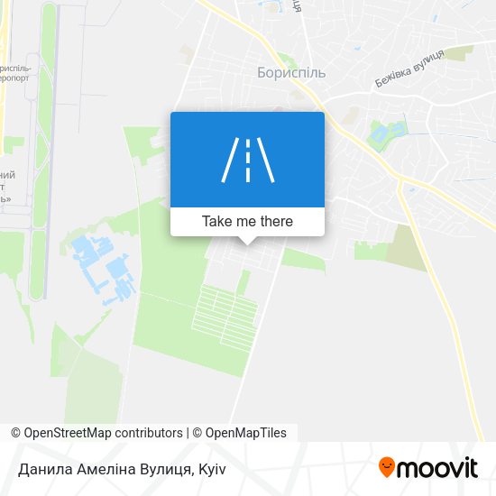 Данила Амеліна Вулиця map