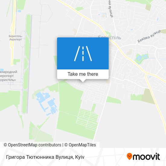 Григора Тютюнника Вулиця map