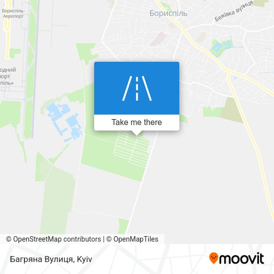 Багряна Вулиця map