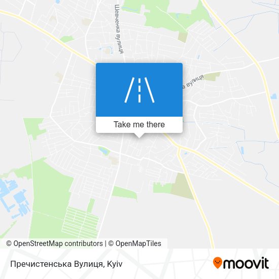Пречистенська Вулиця map