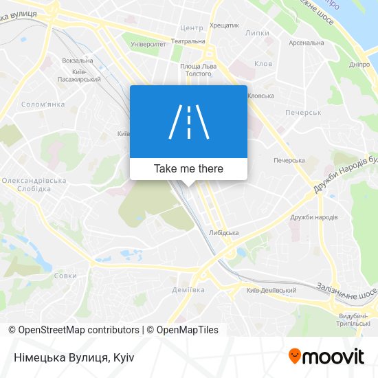 Німецька Вулиця map