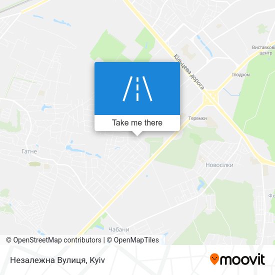 Незалежна Вулиця map