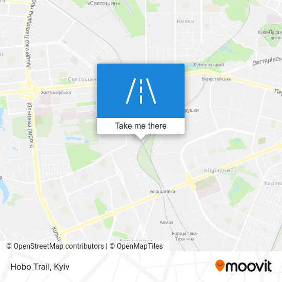 Карта Hobo Trail