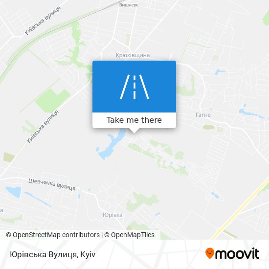 Юрівська Вулиця map