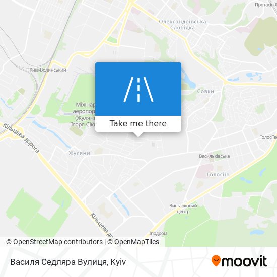 Василя Седляра Вулиця map