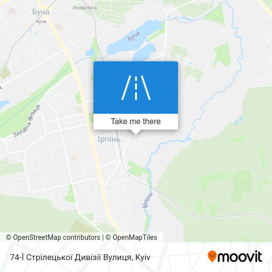 74-Ї Стрілецької Дивізії Вулиця map