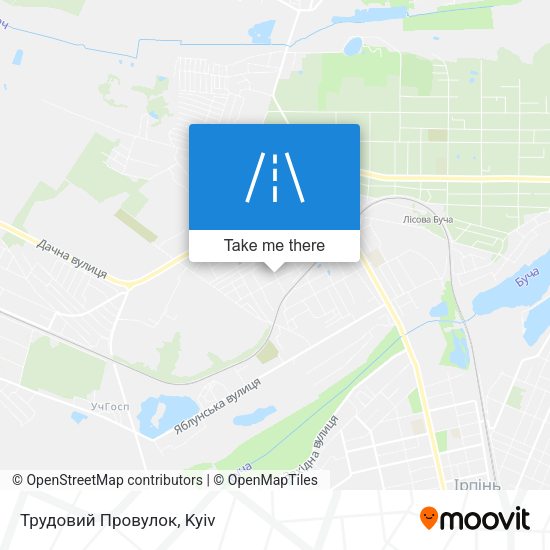 Трудовий Провулок map