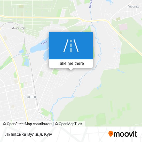 Львівська Вулиця map