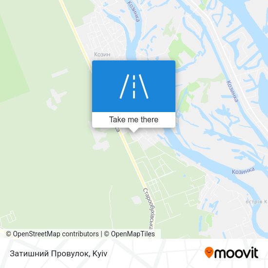Затишний Провулок map