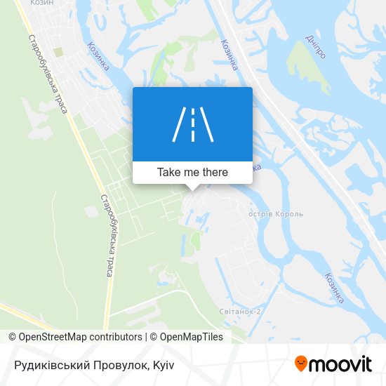 Рудиківський Провулок map