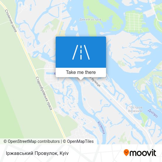 Іржавський Провулок map