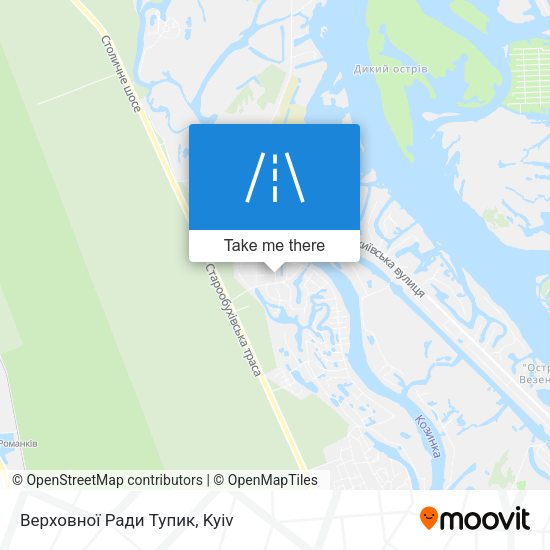 Верховної Ради Тупик map