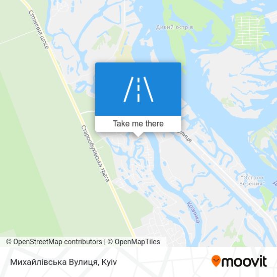 Михайлівська Вулиця map
