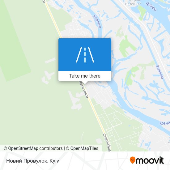 Новий Провулок map