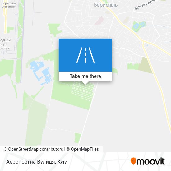 Аеропортна Вулиця map