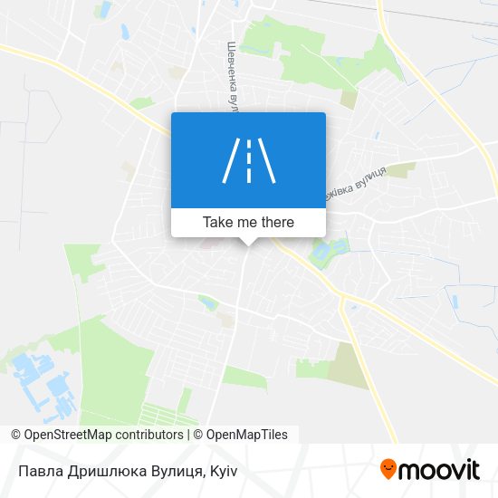 Павла Дришлюка Вулиця map