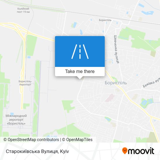 Старокиївська Вулиця map