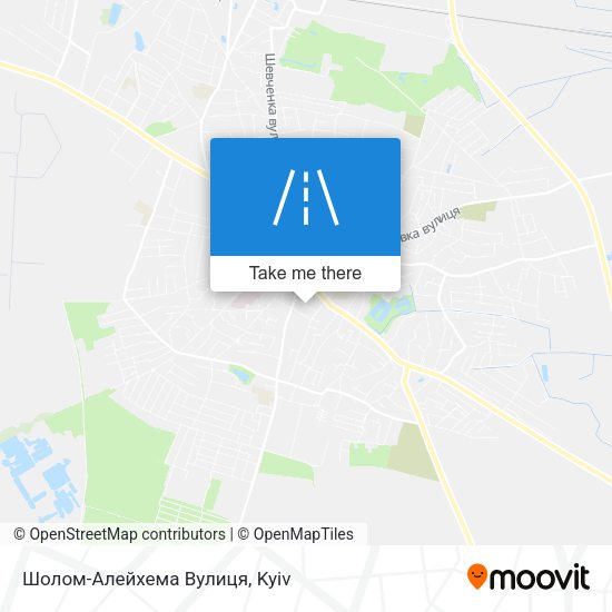 Шолом-Алейхема Вулиця map