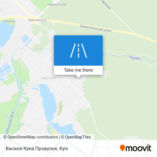 Карта Василя Кука Провулок